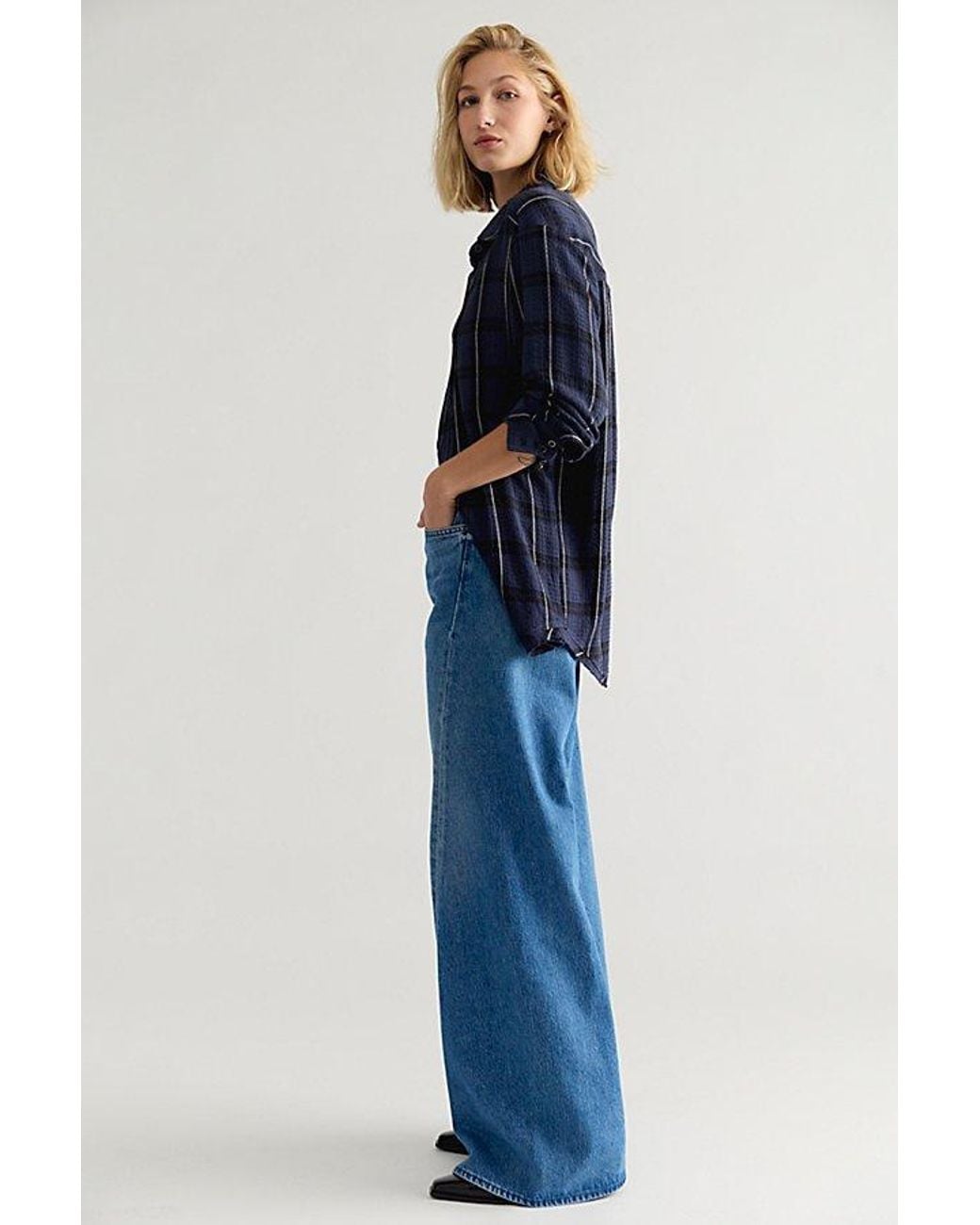 Mother Blue The Lemon Twist Jeans