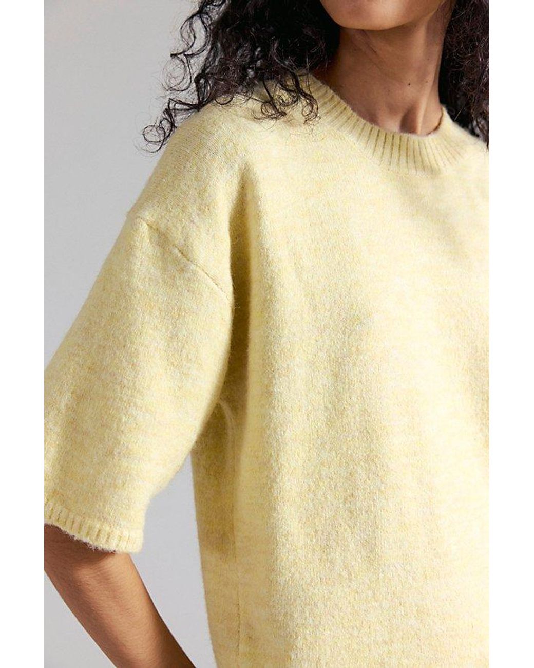 Free People Natural Margot Softspun Sweater Tee