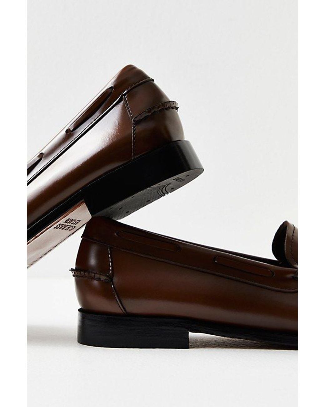 G.H.BASS Brown G. H. Bass Esther Kiltie Tassel Loafers