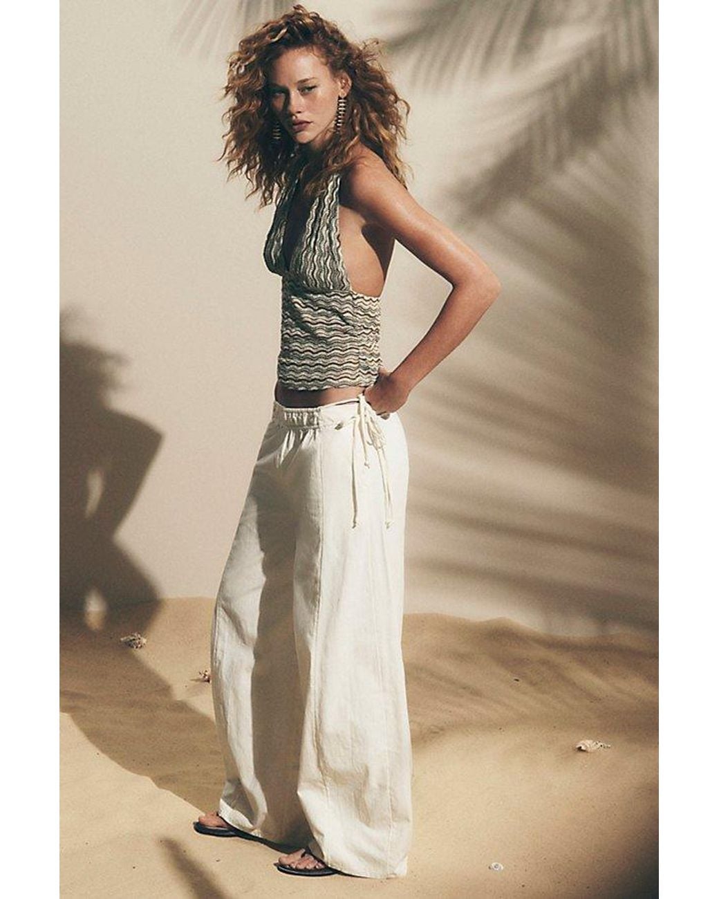 free-est Gray Sun Dazed Pants By