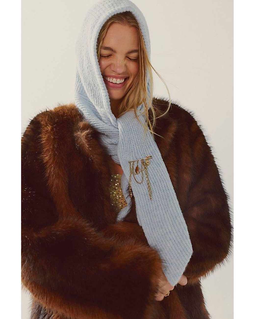 Free People Brown Extra Large Balabonnet