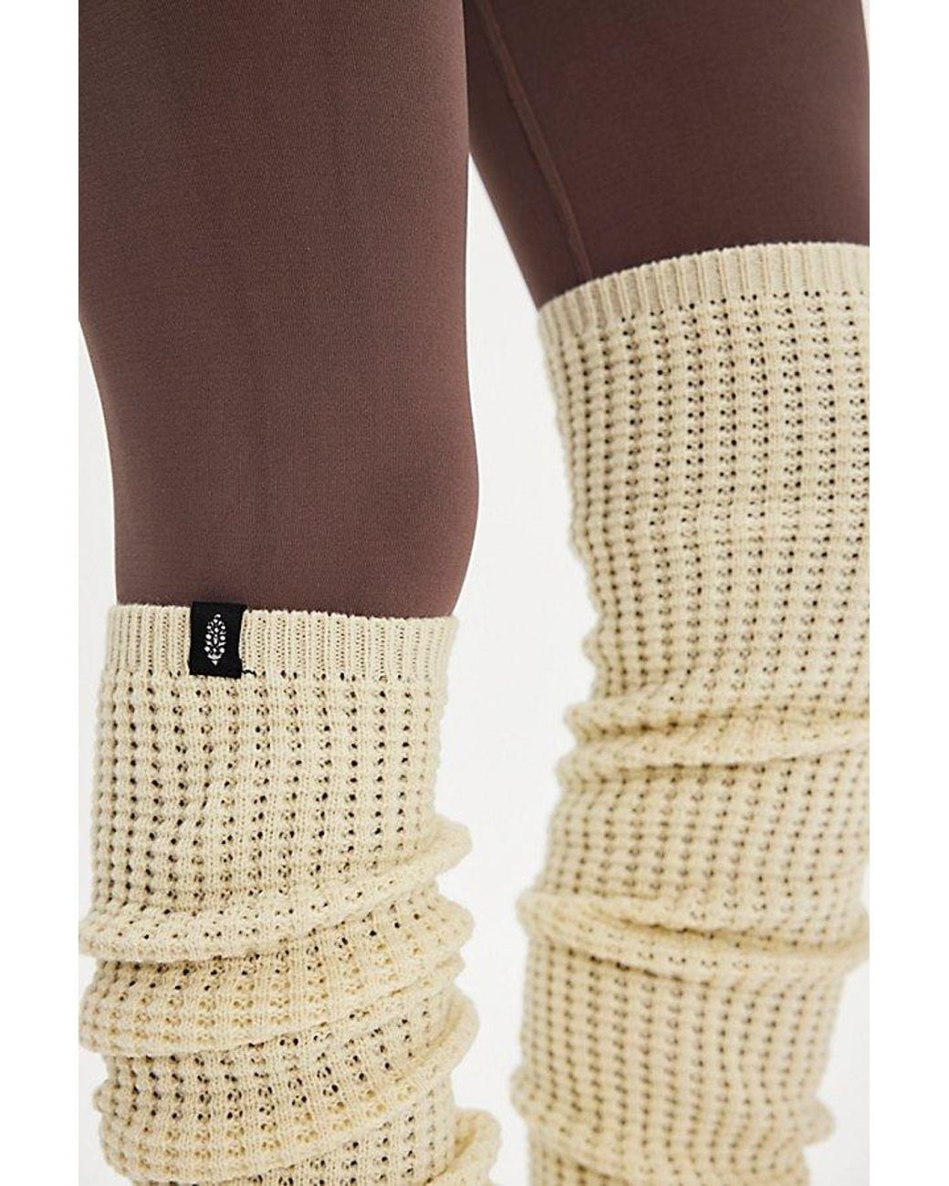Free People Natural Cool Down Leg Warmers