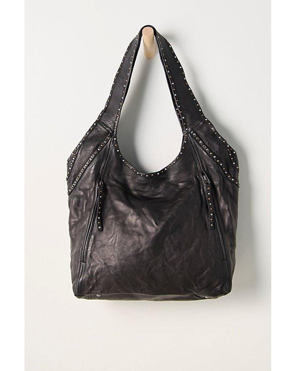 Free People Blue Sawyer Stud Tote