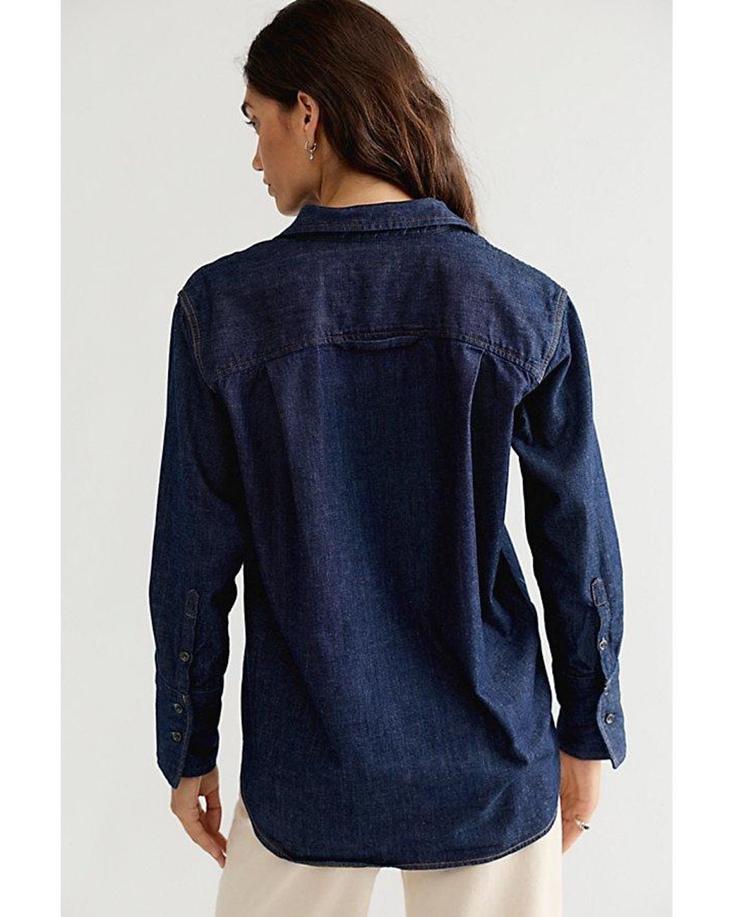 Citizens of Humanity Blue Solene Shirt