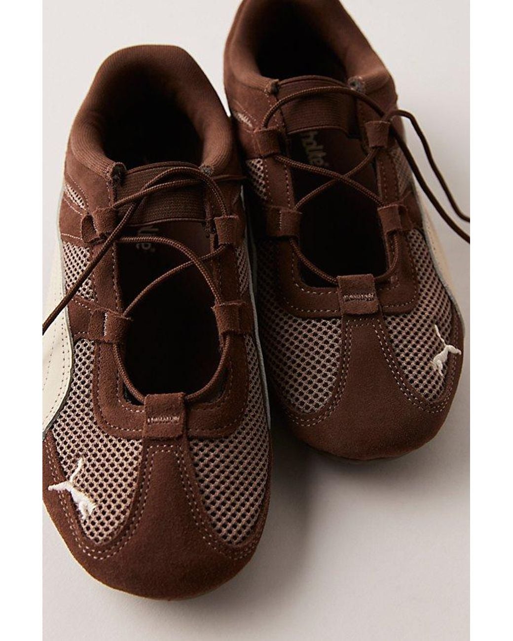PUMA Brown Speedcat Go Ballet Sneakers