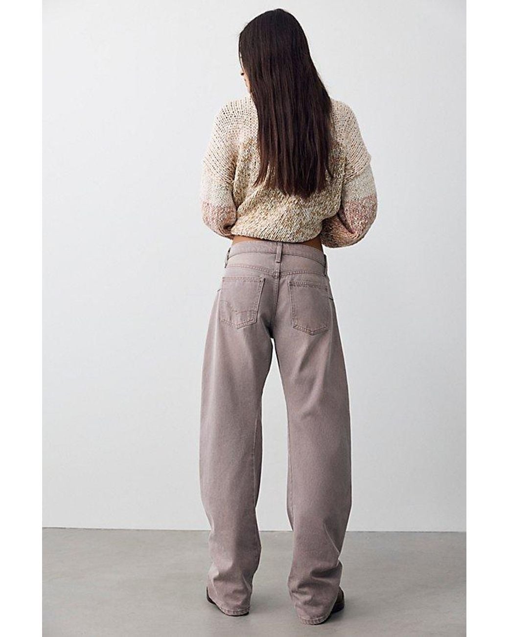 Free People Multicolor Fable Yarn-Dyed Twisted Jeans