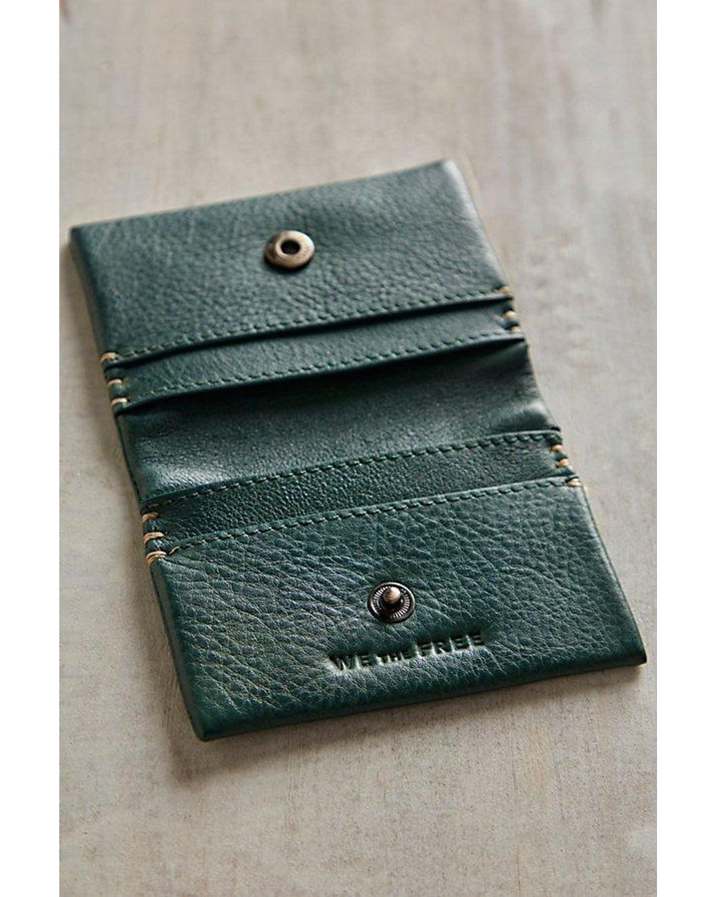 Free People Green We The Free Mini Cove Wallet