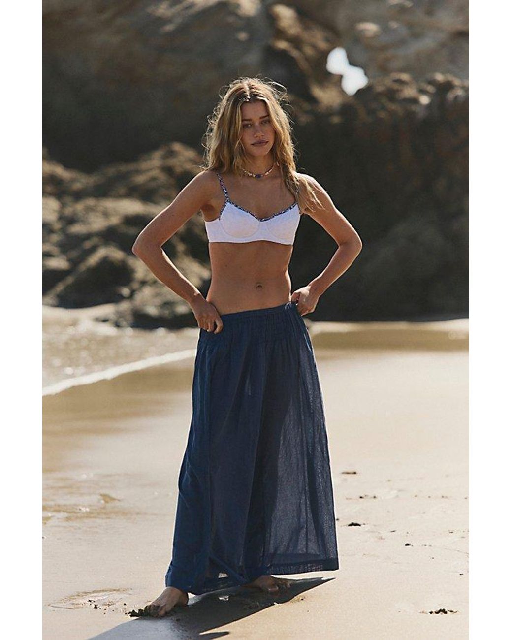 Free People Rising Sun Pants in Black | Lyst