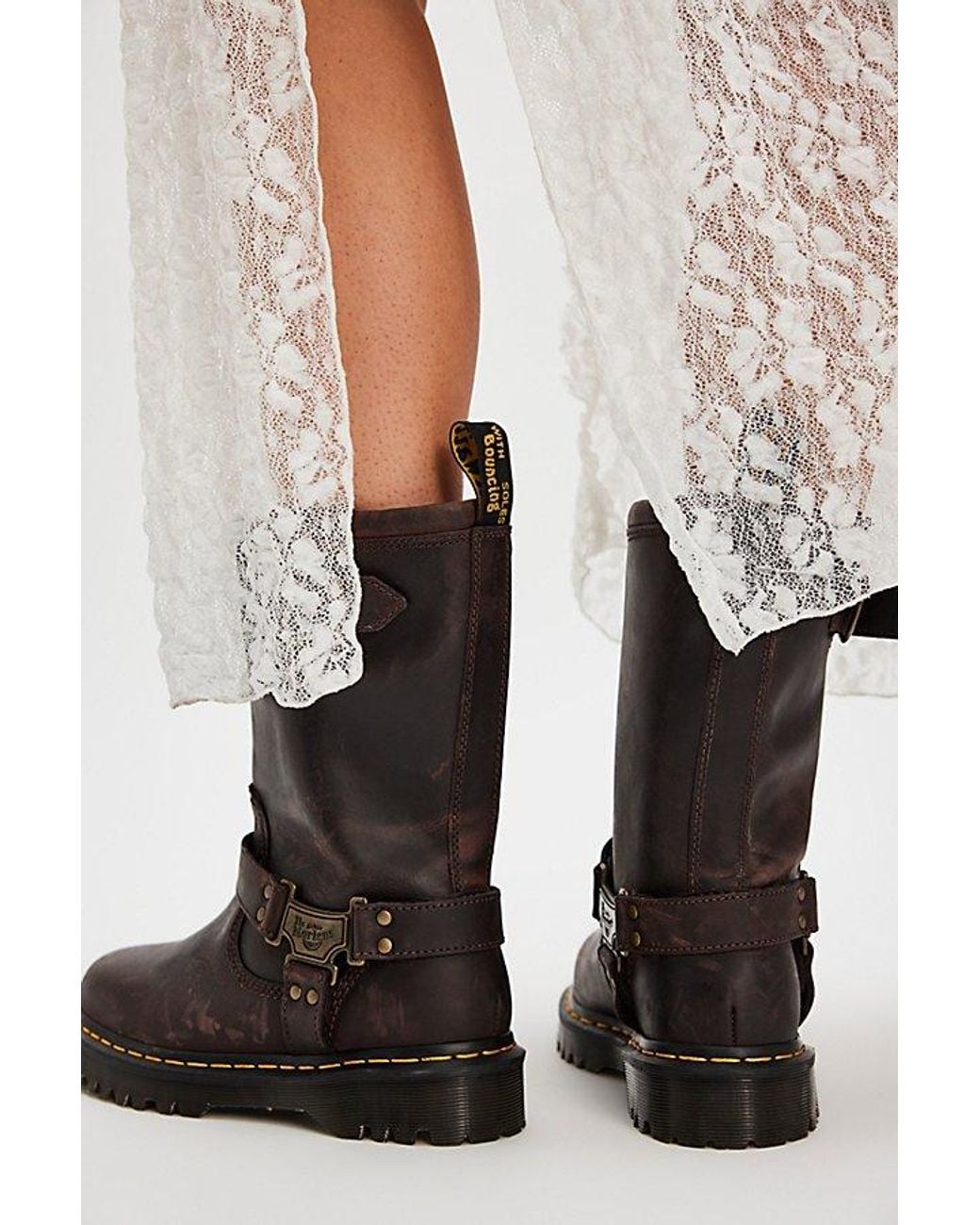 Dr. Martens Brown Anistone Hi Boots