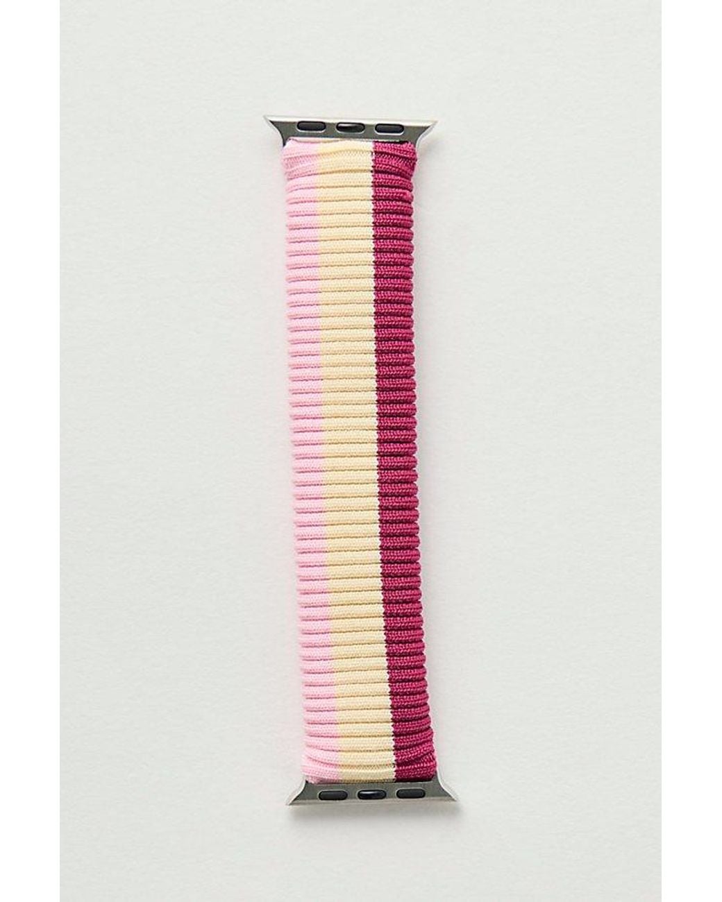 Sonix Pink Knit Apple Watch Band