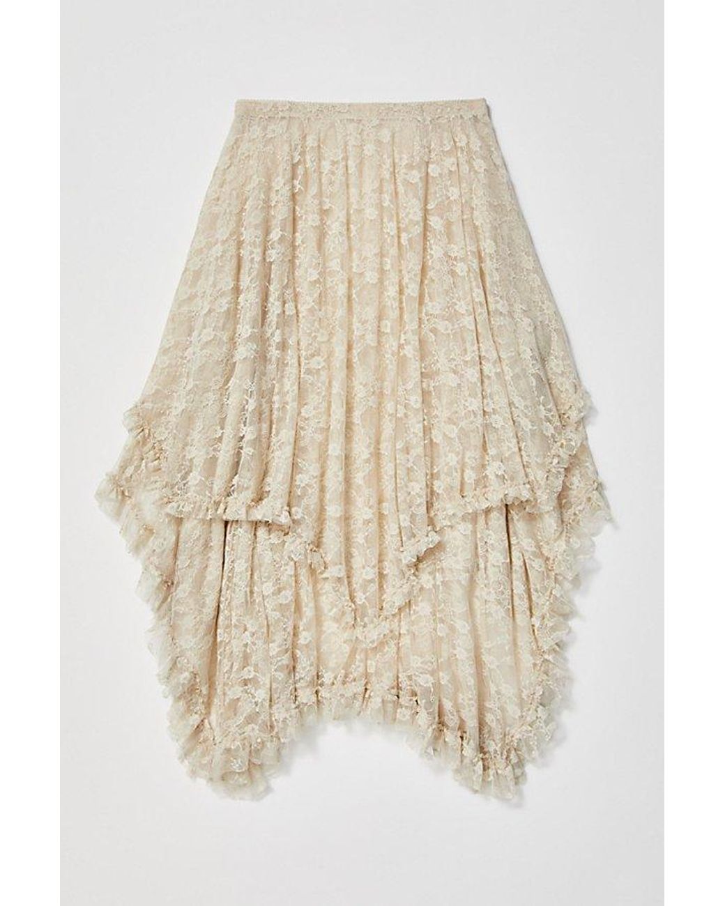 Intimately By Free People Natural French Courtship Half Slip