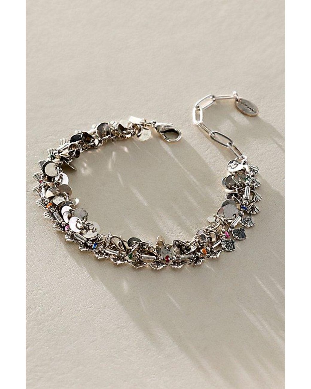 Free People Brown Solana Layered Anklet
