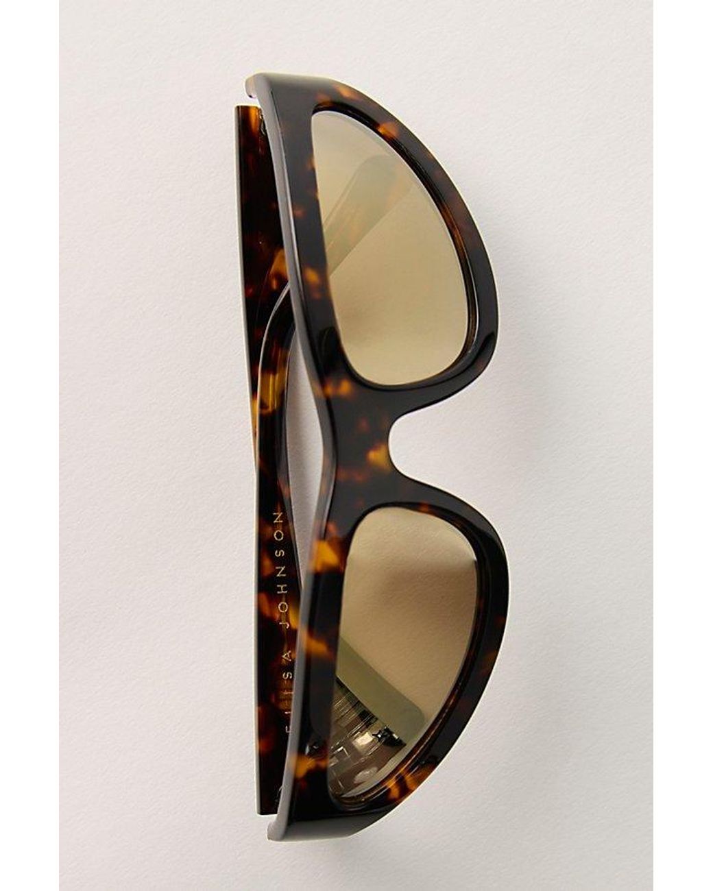 Elisa Johnson Multicolor Sham Cat Eye Sunglasses