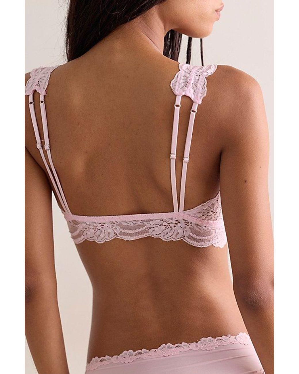 Intimately By Free People Multicolor Last Dance Lace Square Bralette By