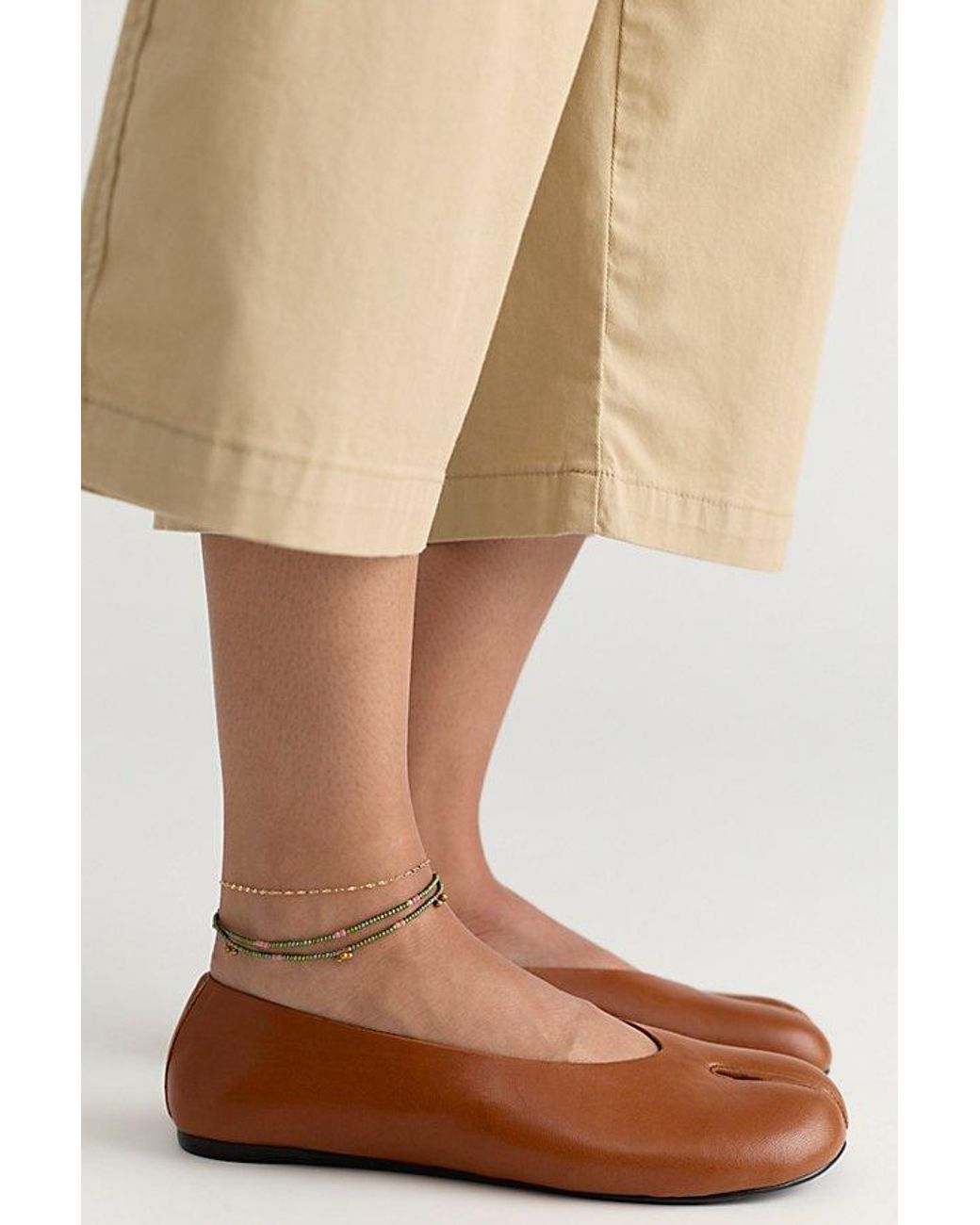 Jeffrey Campbell Natural Pit Lane Flats