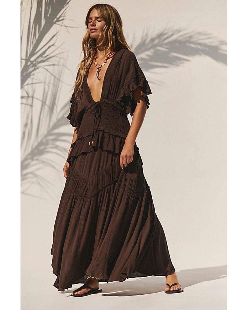 free-est Multicolor Camilla Maxi Dress By