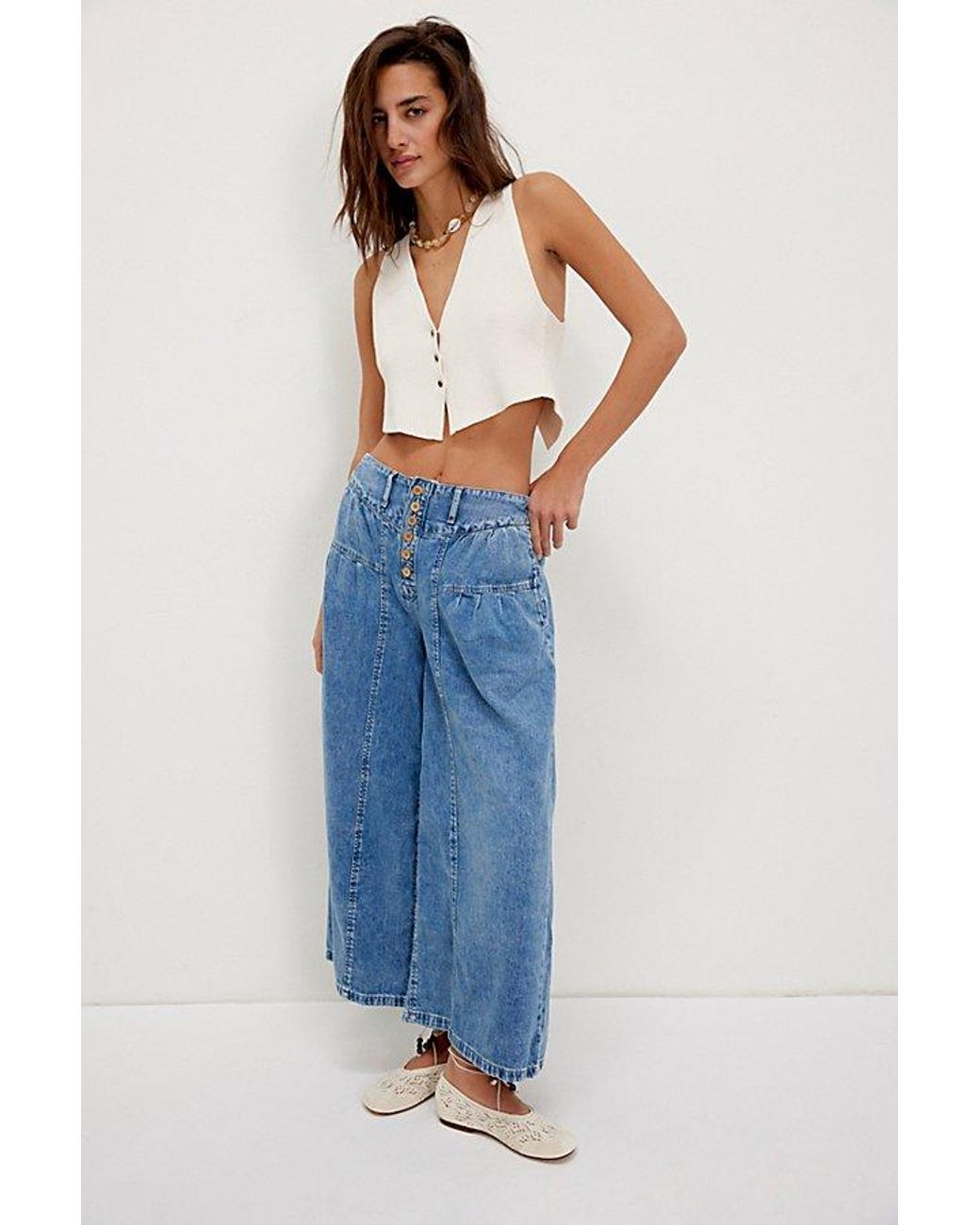 Free People ★ We The Free Blossom Pull-On Jeans We The Free Blossom Pull-On Jeans | Free People