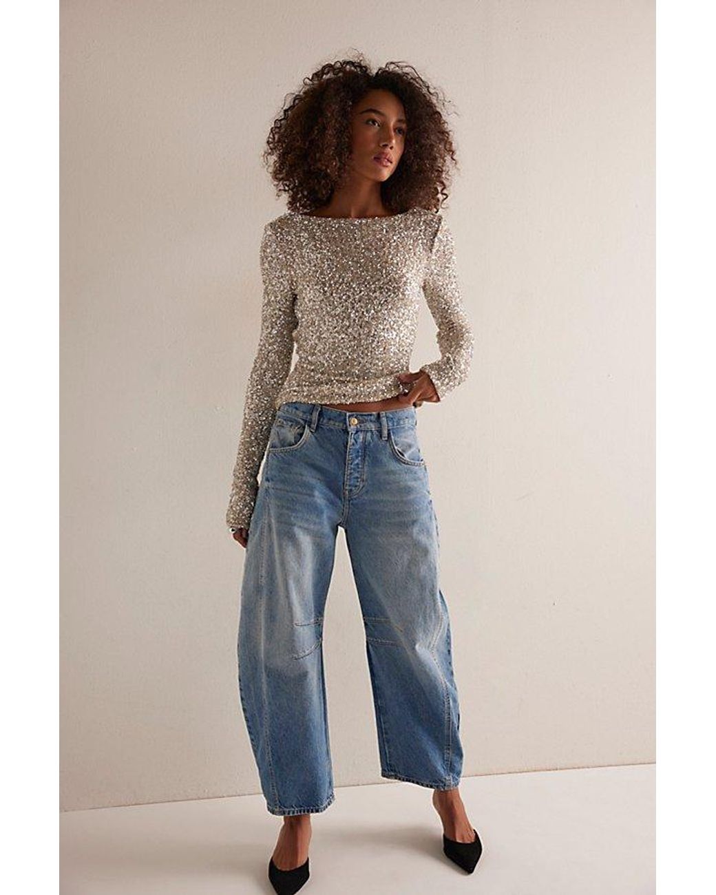 Intimately By Free People Brown Leading The Way Long Sleeve By