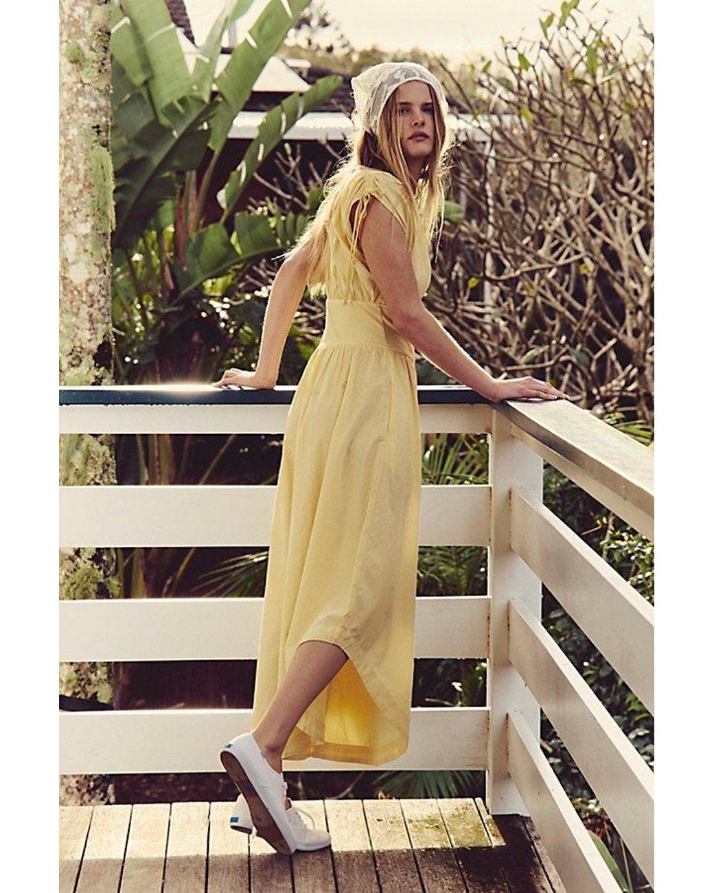 free-est Natural Ambrose Cotton One-Piece Jumpsuit By
