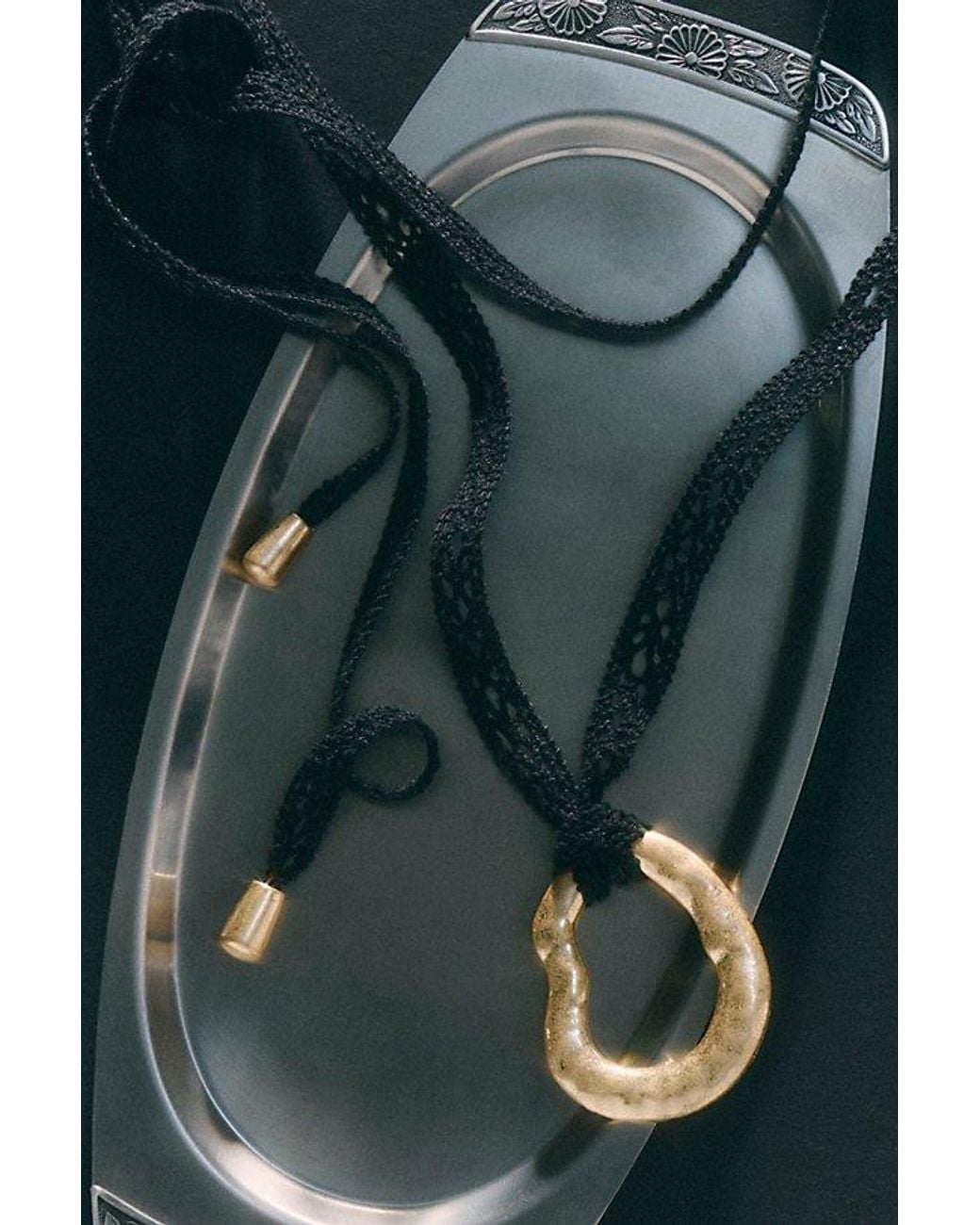 Free People Blue Moon Lariat Necklace