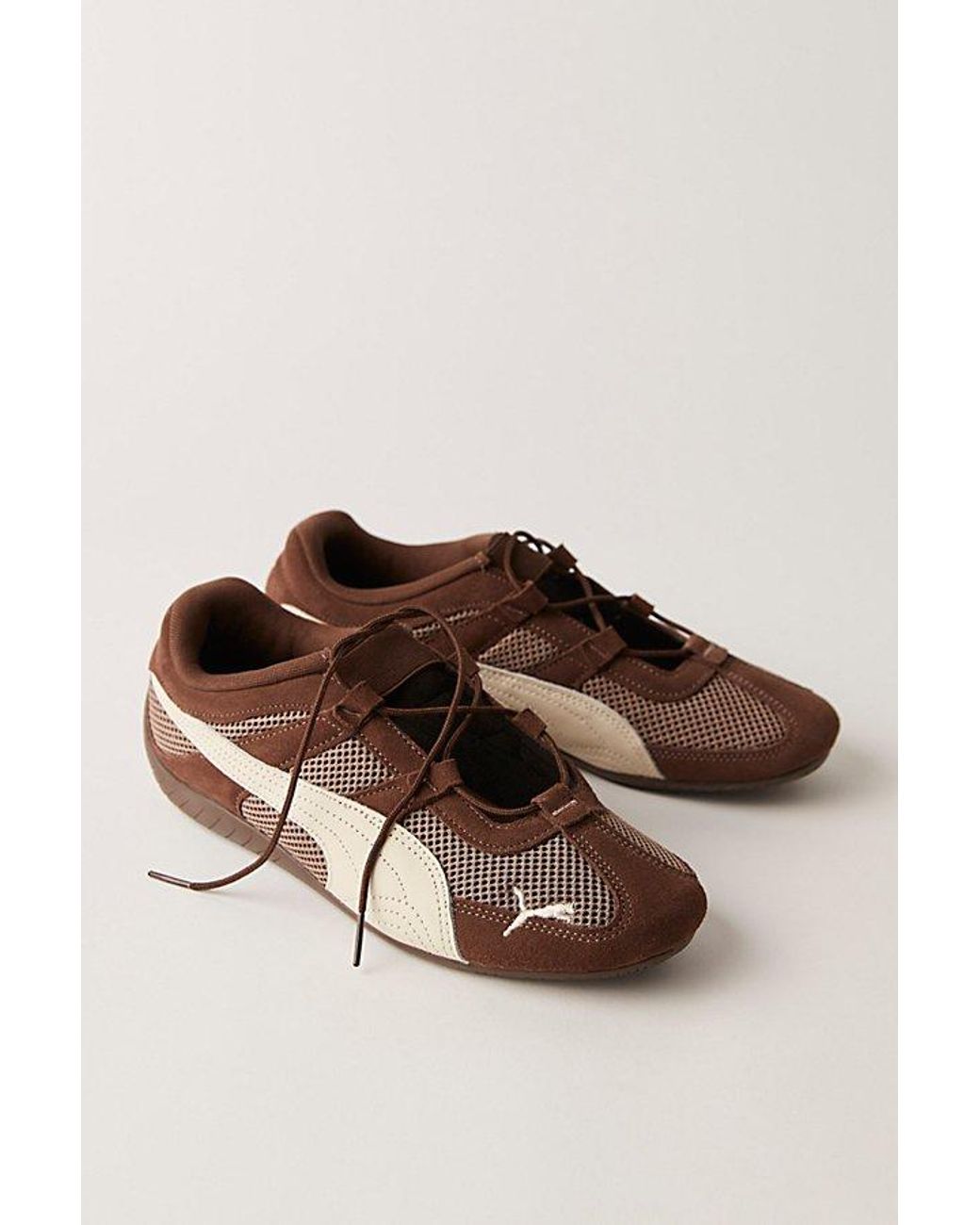 PUMA Brown Speedcat Go Ballet Sneakers