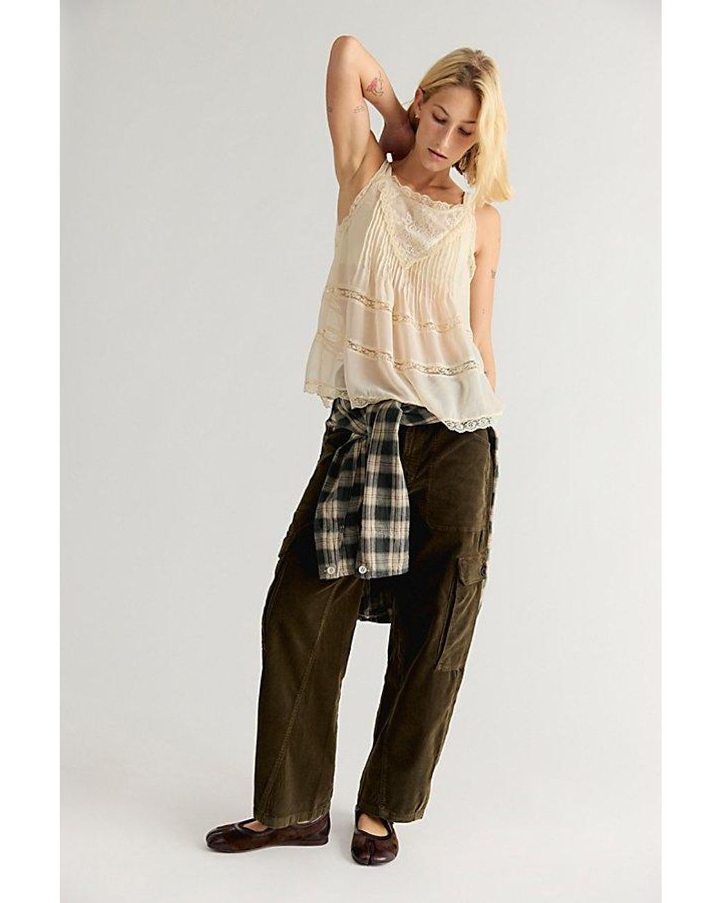 Citizens of Humanity Multicolor Thassos Twisted Seam Cord Utility Pants