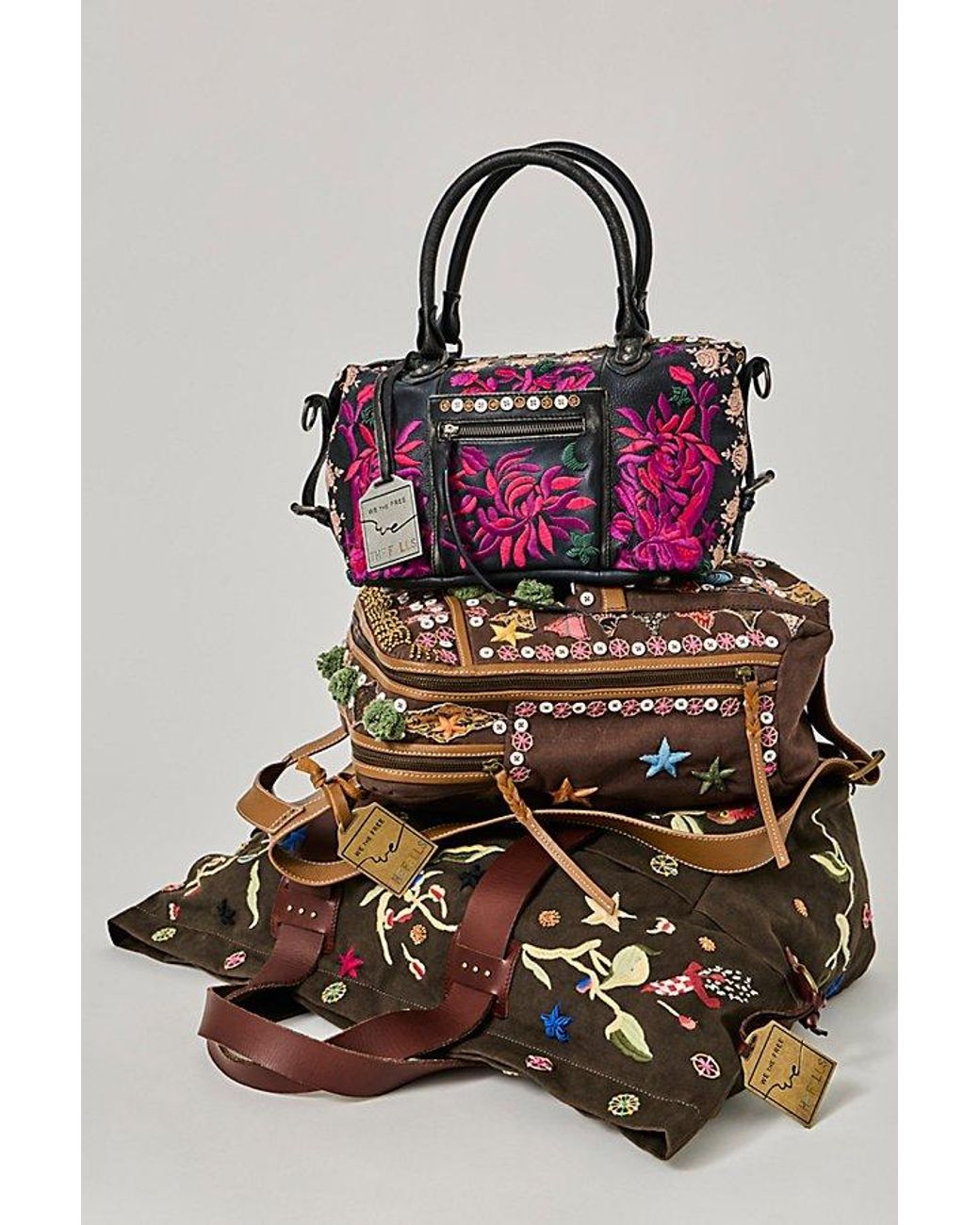 Free People X Falls Baby Emerson Tote Bag in Black | Lyst display picture 1