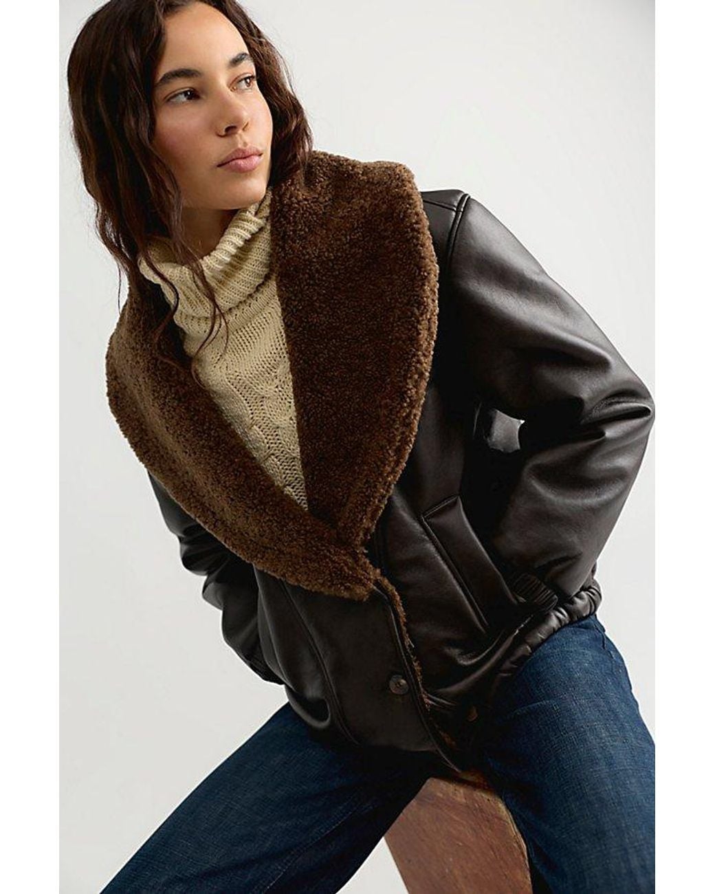 Blank NYC Black Icon Status Vegan Leather Jacket