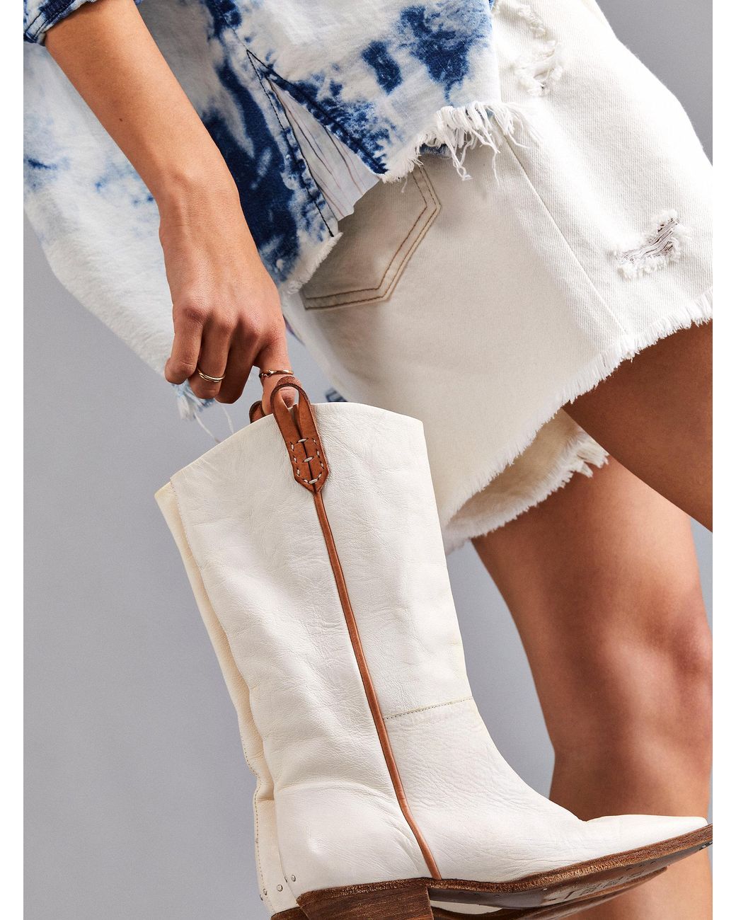 Free People Leather We The Free Montage Tall Boots - Lyst