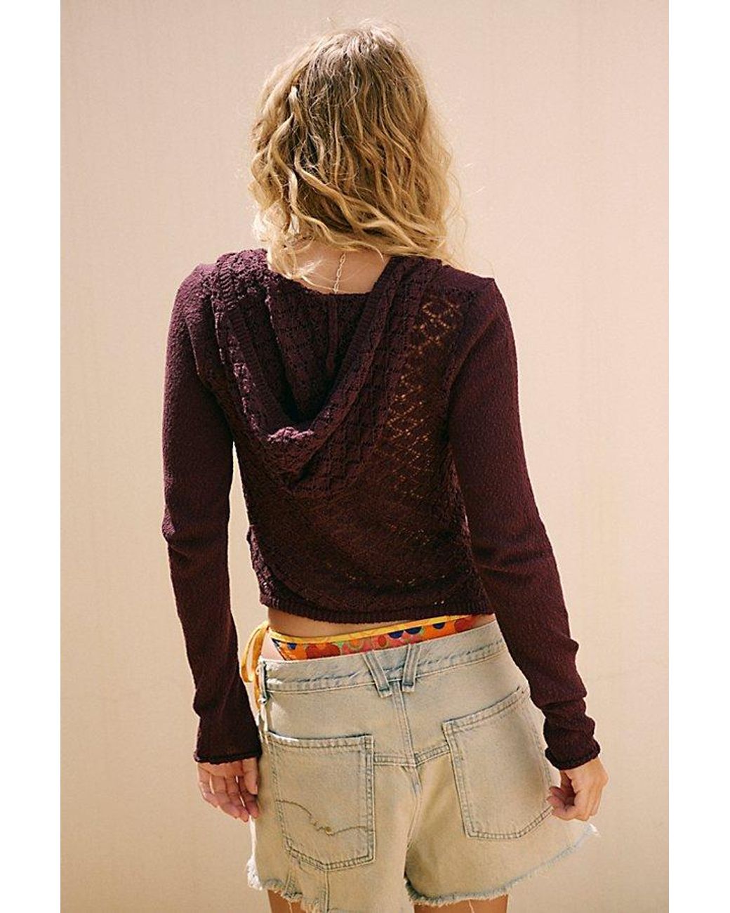 free-est Multicolor Sapphire Sweater Pullover By