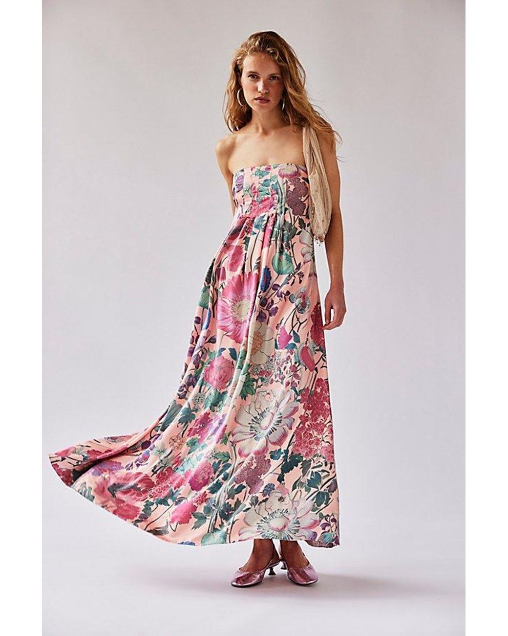 chinese dress ladies Free People Women's Bluebell Maxi Dress, Cool Combo, S at Amazon Women's  Clothing store