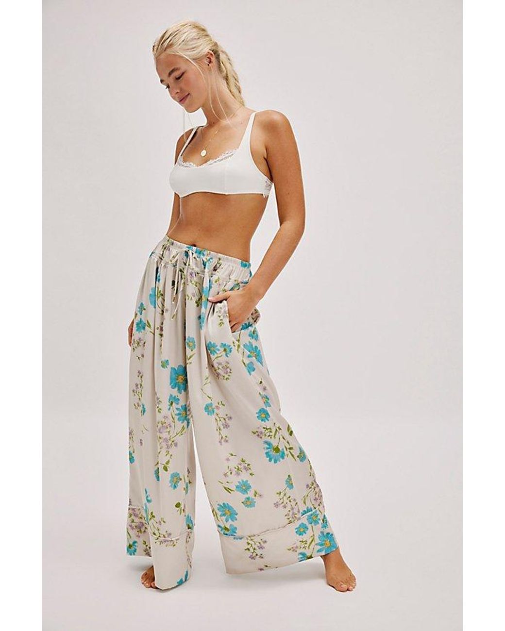 Intimately By Free People Sweet Intentions Wide leg Pants Lyst UK