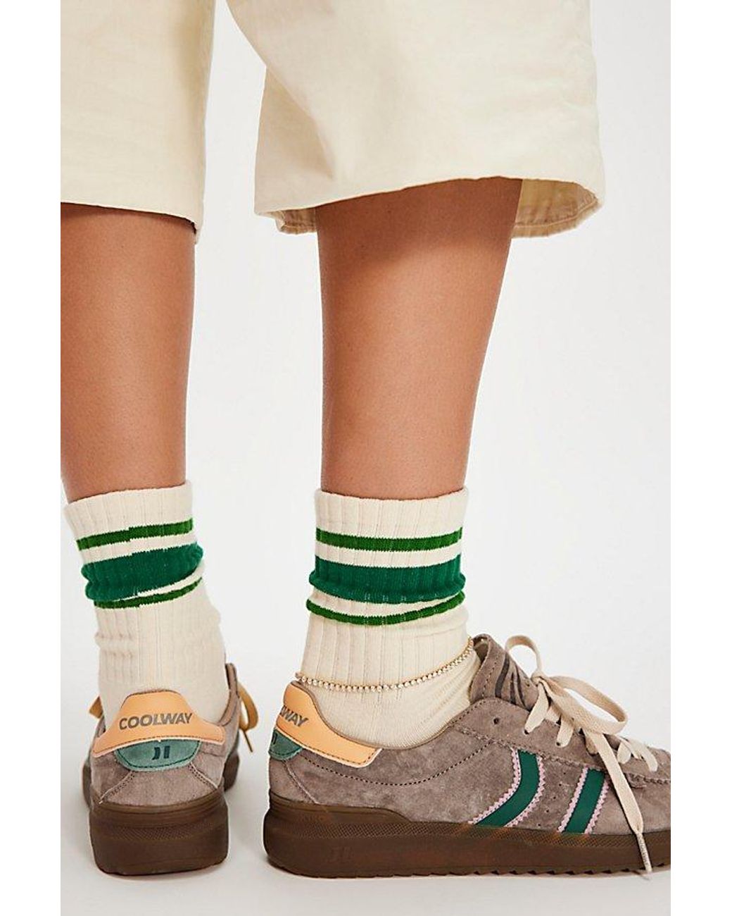 Coolway White Kiro Sneakers