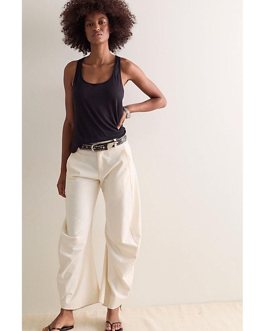 Intimately By Free People Black Barely Bare Rib Tank Top By