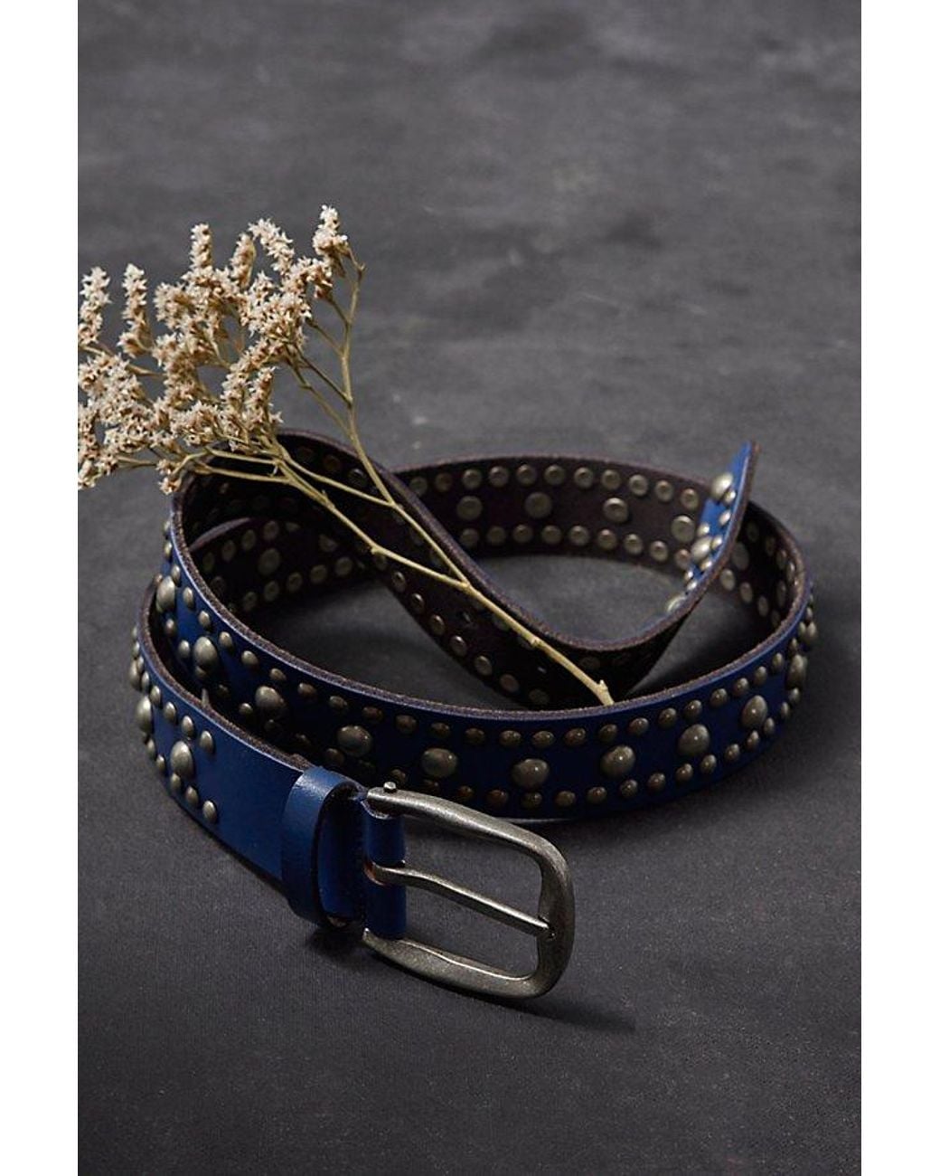 Free People Blue We The Free Sola Stud Belt