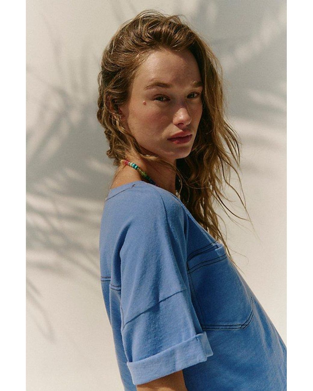 free-est Blue Leandra Pant Set