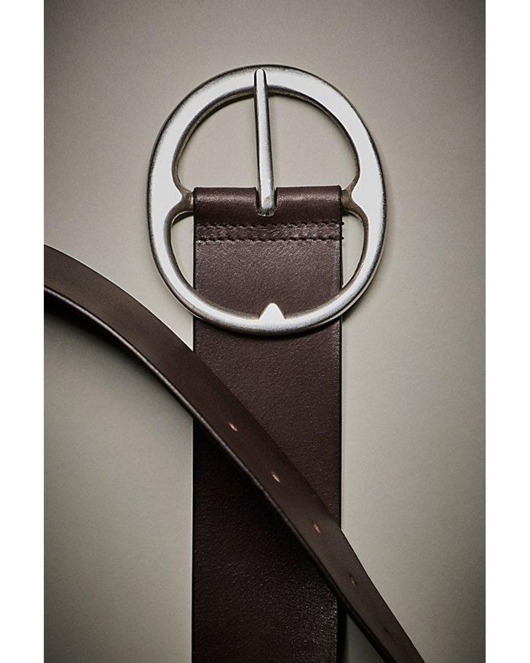 Free People Black Brando Hip Belt