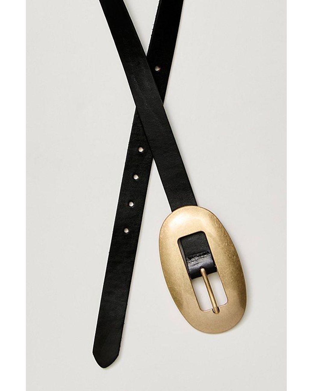 Free People Black City Cool Hip Belt