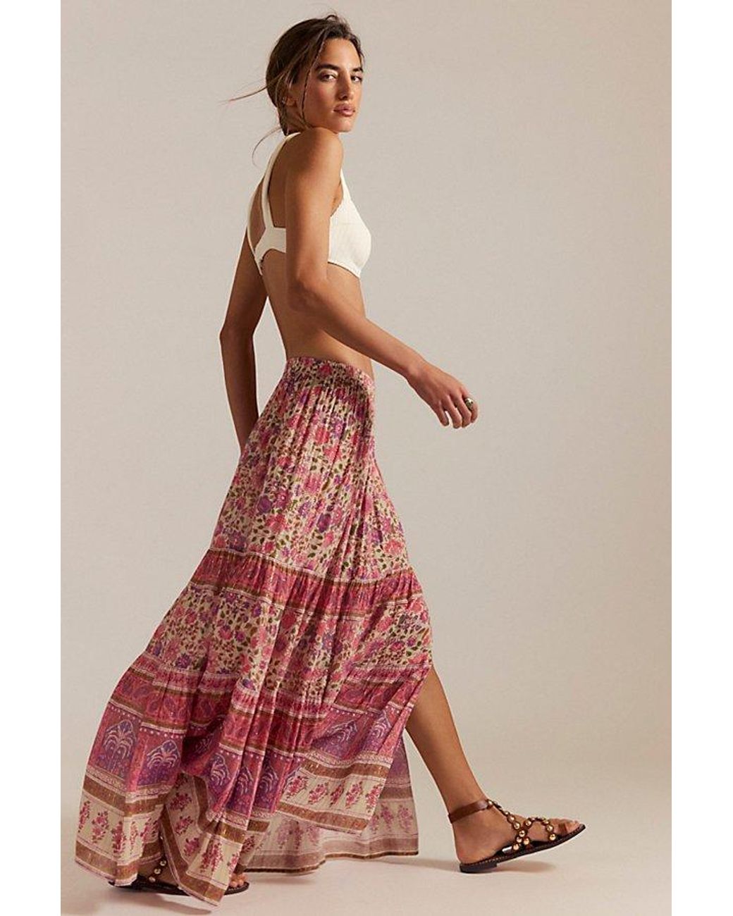 Spell Elysian Maxi Skirt | Lyst