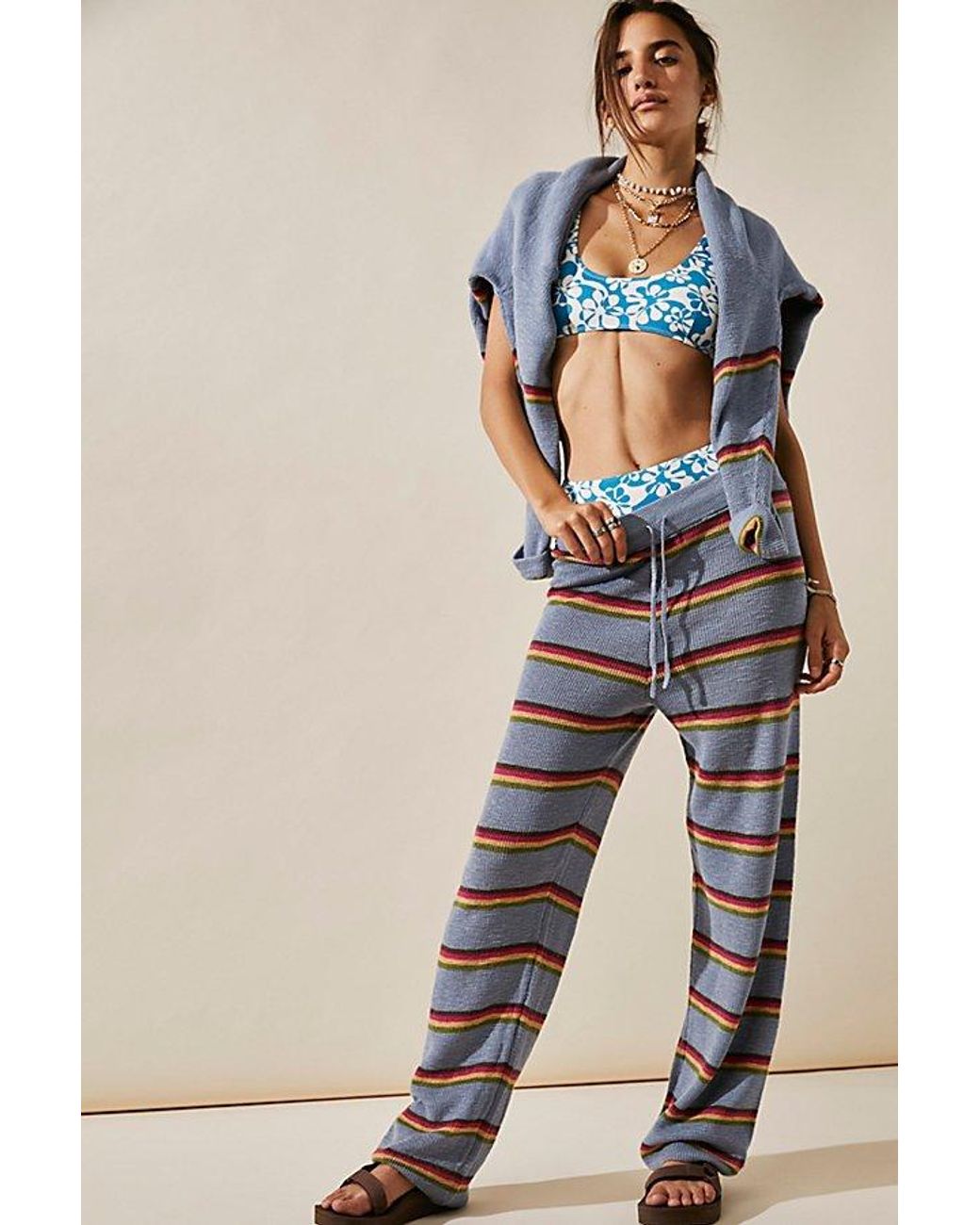 free-est Natural Mariner Sweater Co-ord