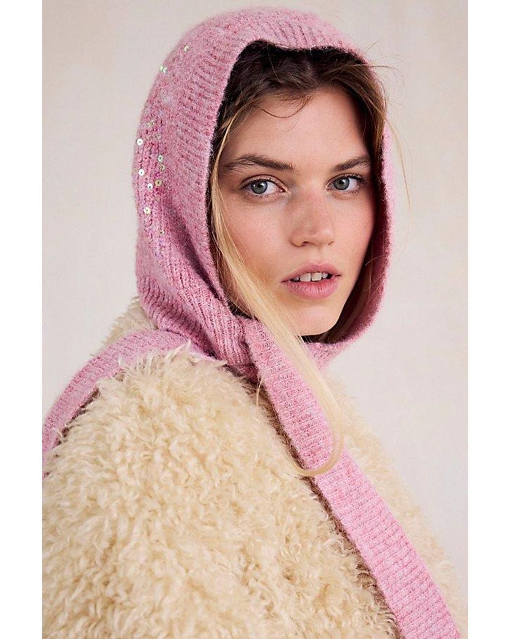 Free People Suki Sparkle Bonnet in Pink | Lyst display picture 1