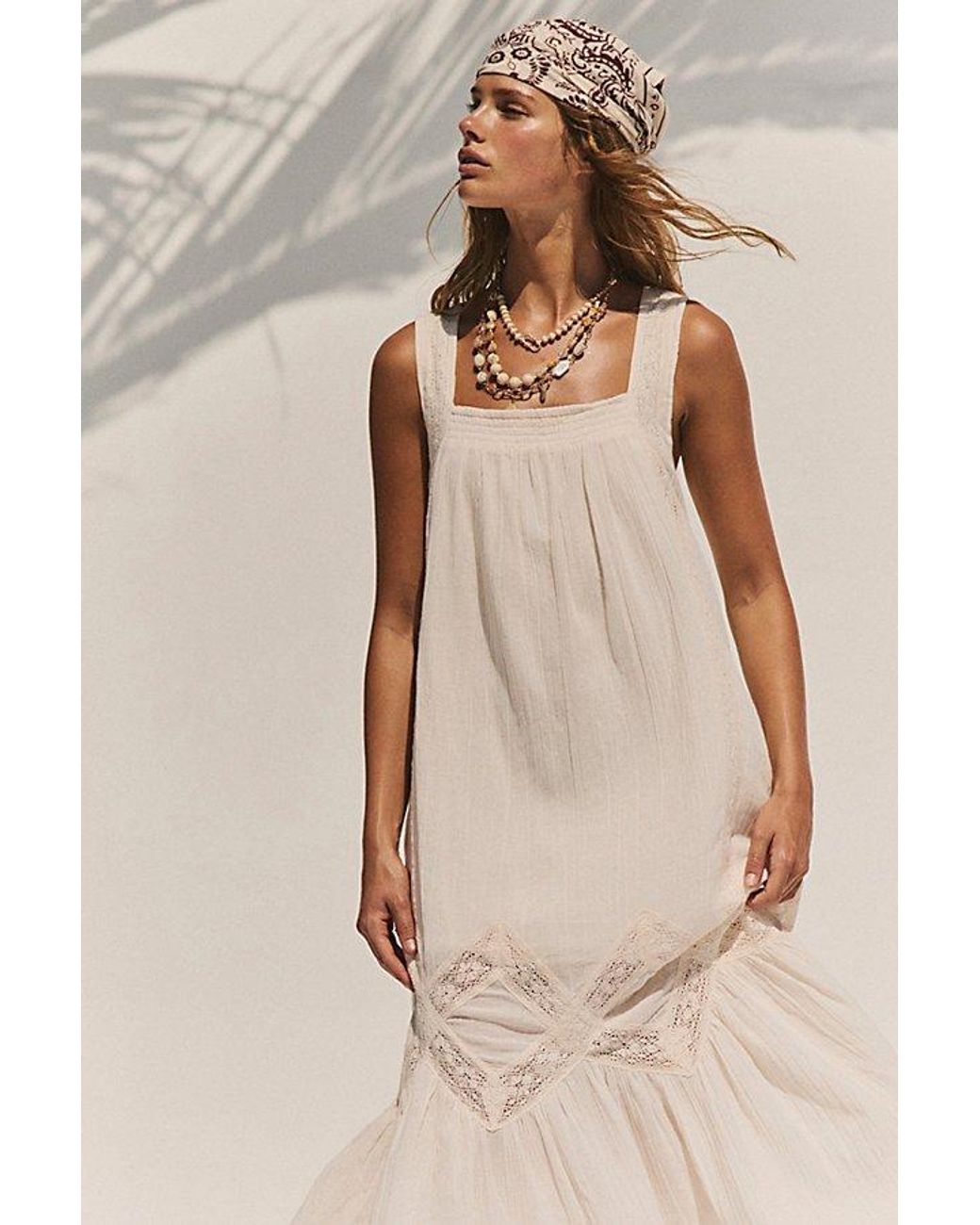free-est Natural Avaline Maxi Dress By