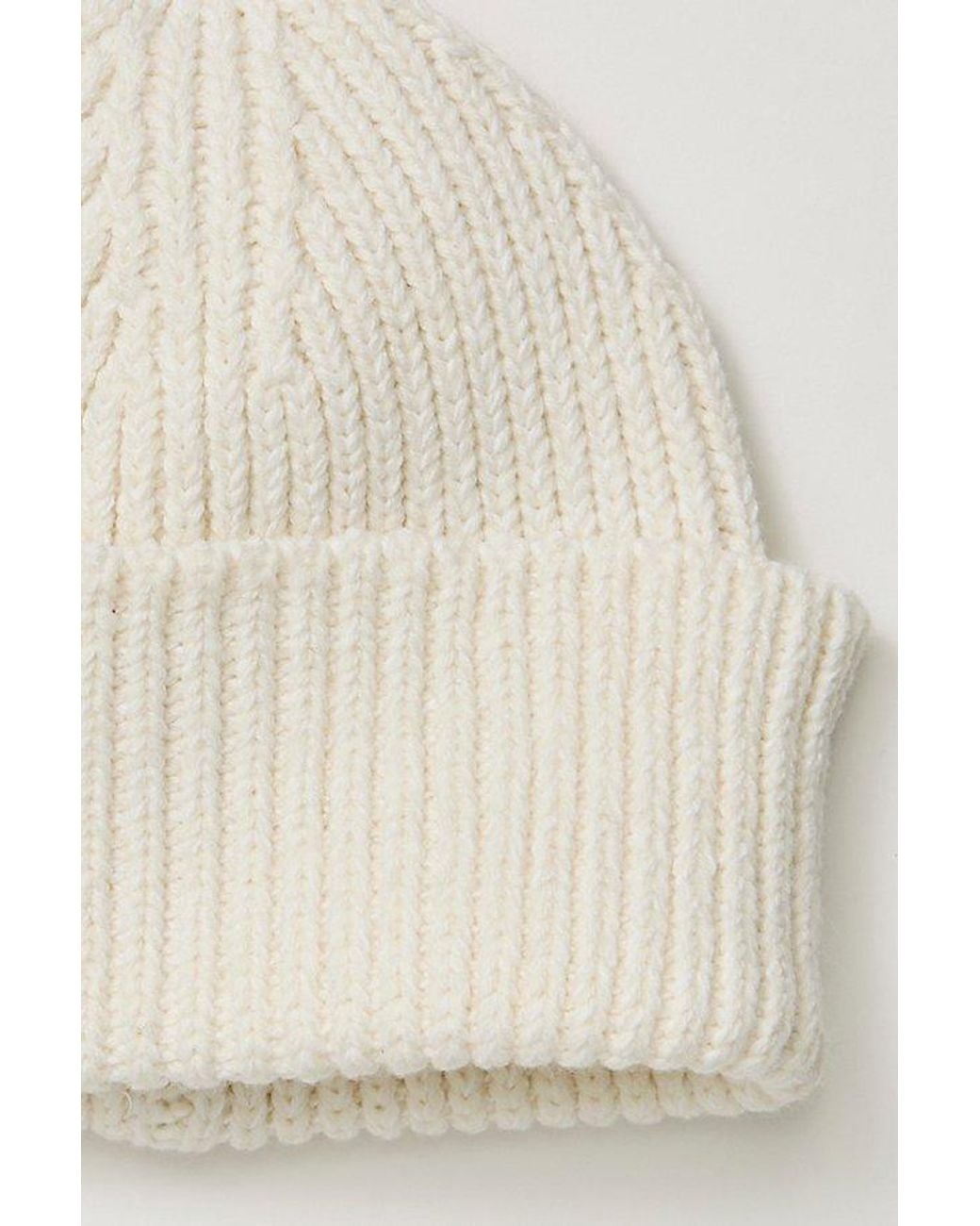 Free People Green So Marled Cotton Beanie