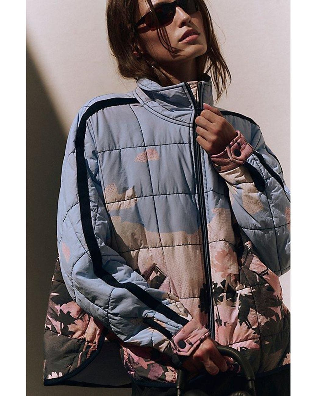 Fp Movement Multicolor Pippa Printed Packable Puffer Jacket