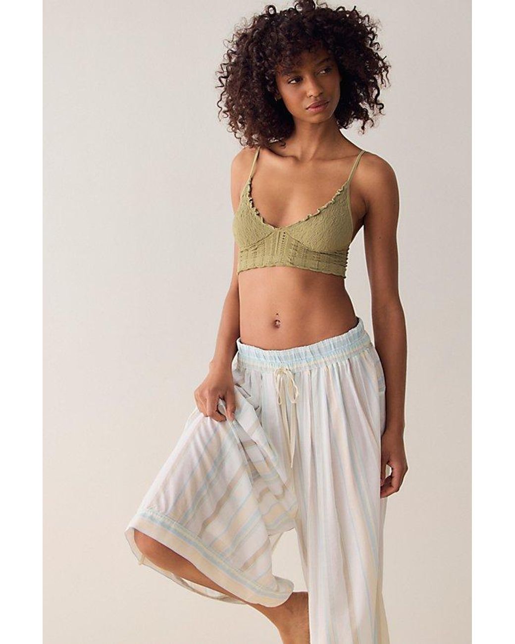 Intimately By Free People Brown Heirloom Seamless Bralette