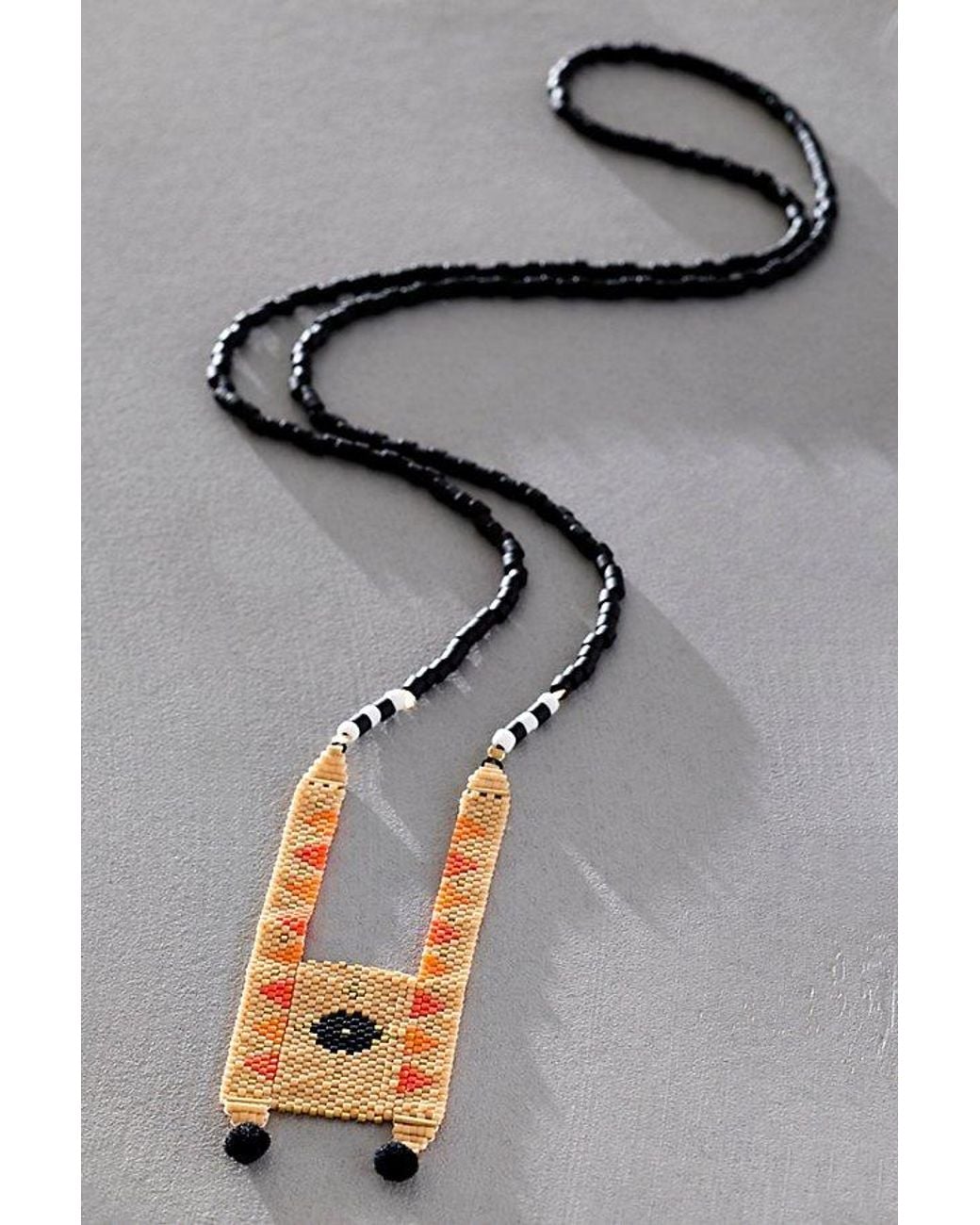 Iwona Ludyga Design Black Sagrado Woven Necklace