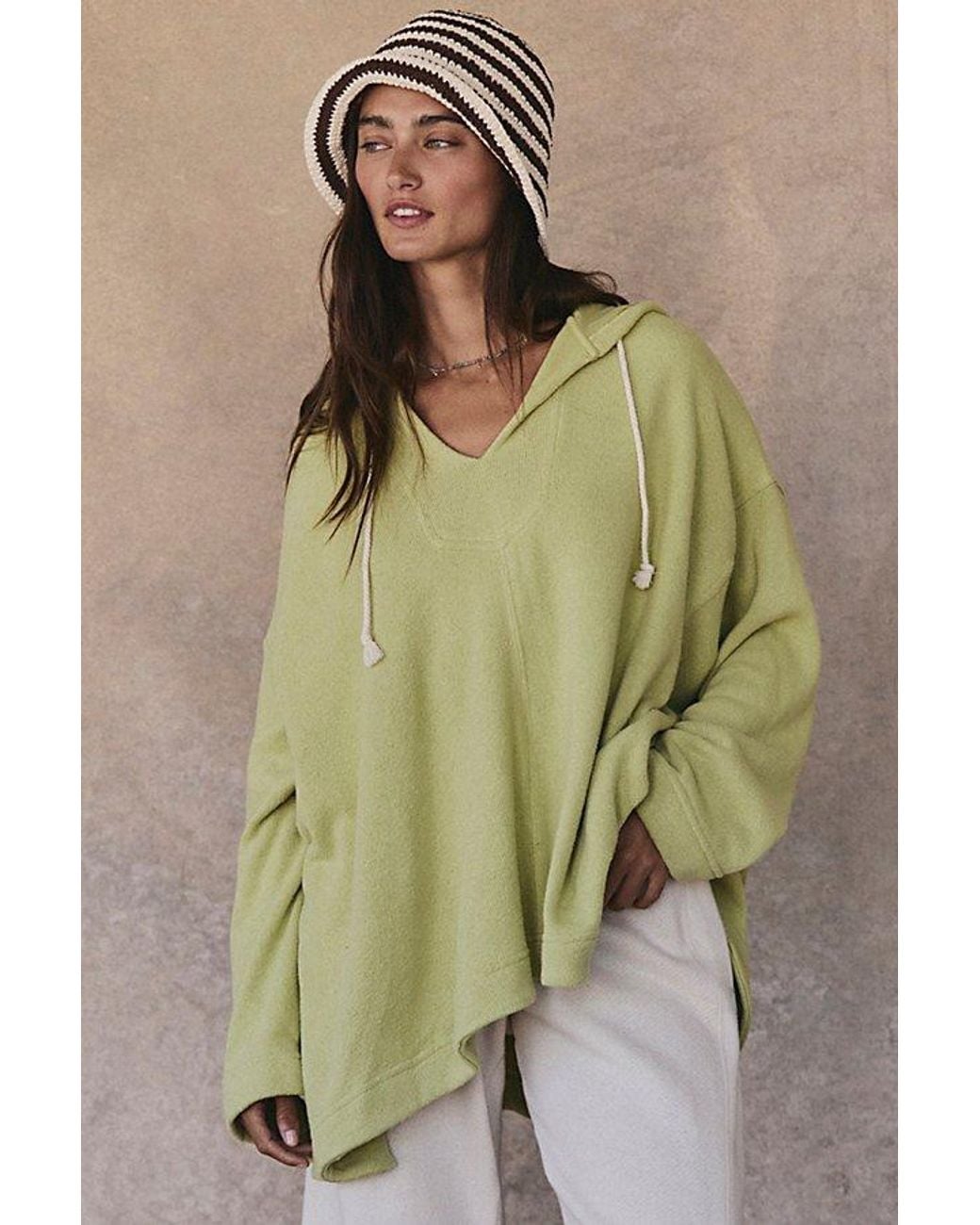 free-est Green Paloma Pullover By
