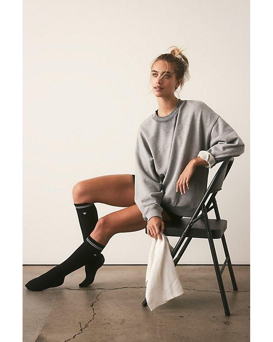 Fp Movement Gray All Star Solid Pullover