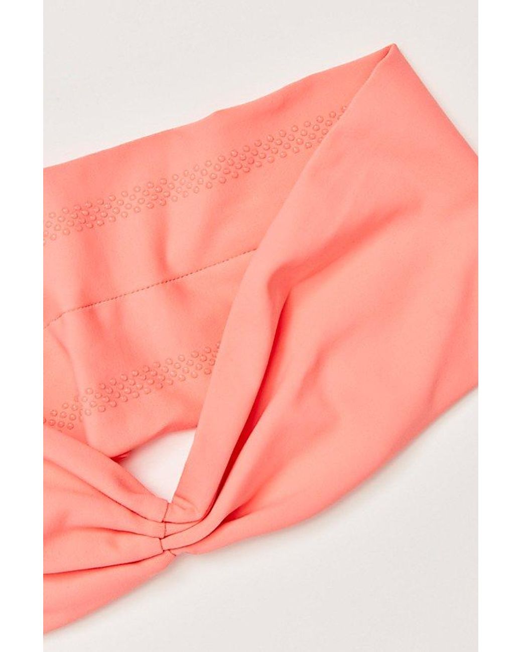 Free People Pink Slam Dunk Silicone Grip Soft Headband