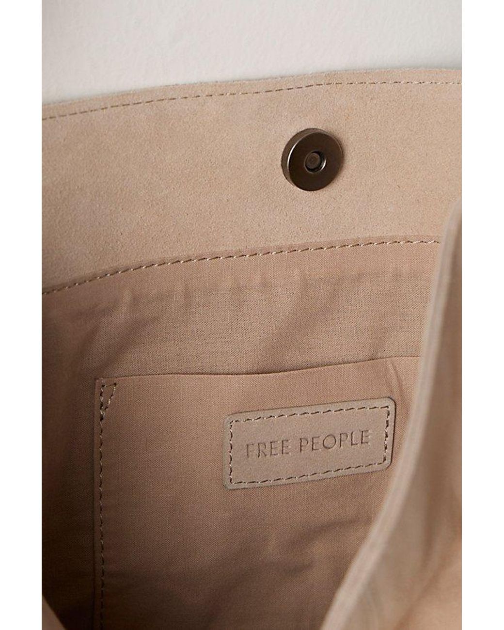 Free People Natural Fort Bucket Bag